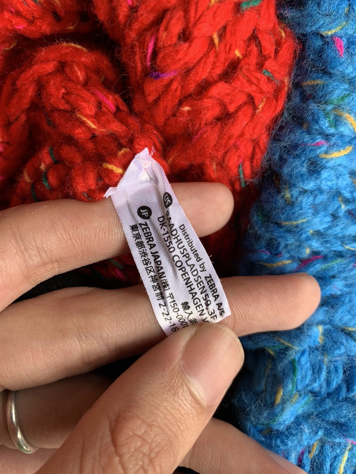 Japanese Brand × Kapital × Vintage Knitted Crochet Winter Sessions Rare Colour Beanie Hats Size ONE SIZE - 7 Thumbnail