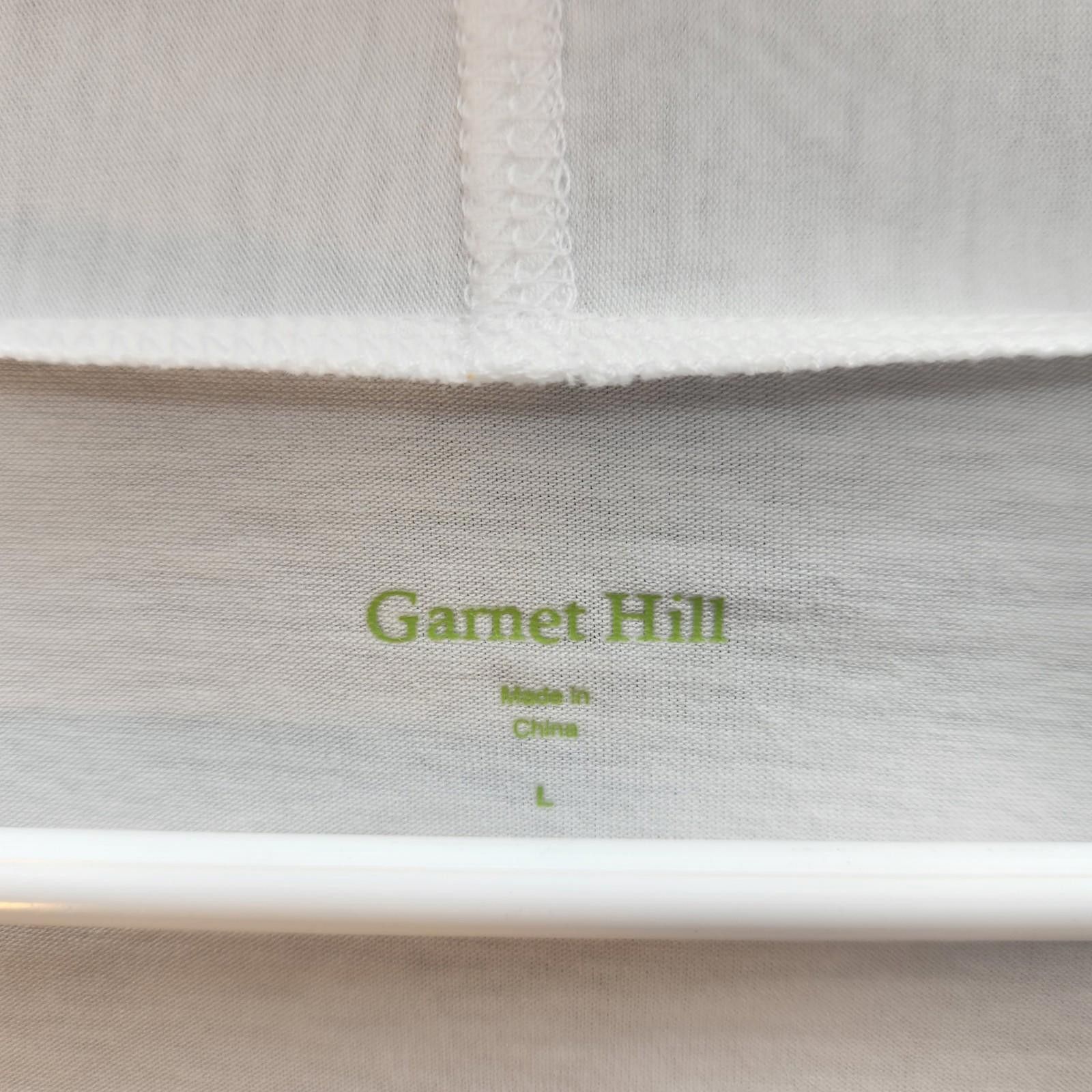 Designer Garnet Hill Wrap Style Sleeveless Top White Size Large NWOT Size L / US 10 / IT 46 - 5 Thumbnail