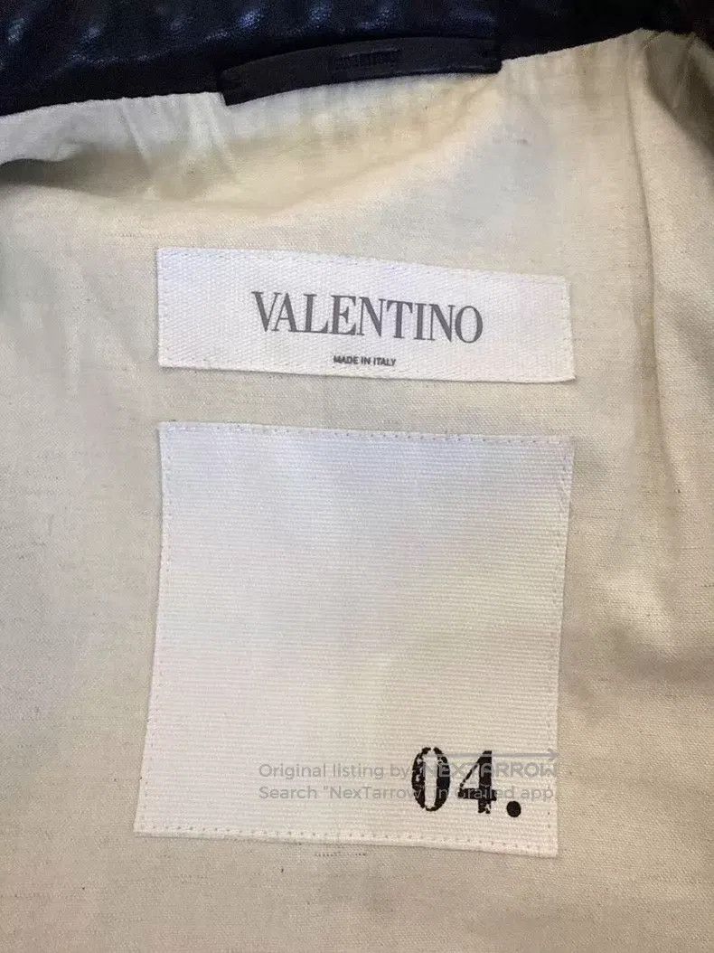 Valentino Valentino Riveted motorcycle leather jacket Size US M / EU 48-50 / 2 - 3 Thumbnail