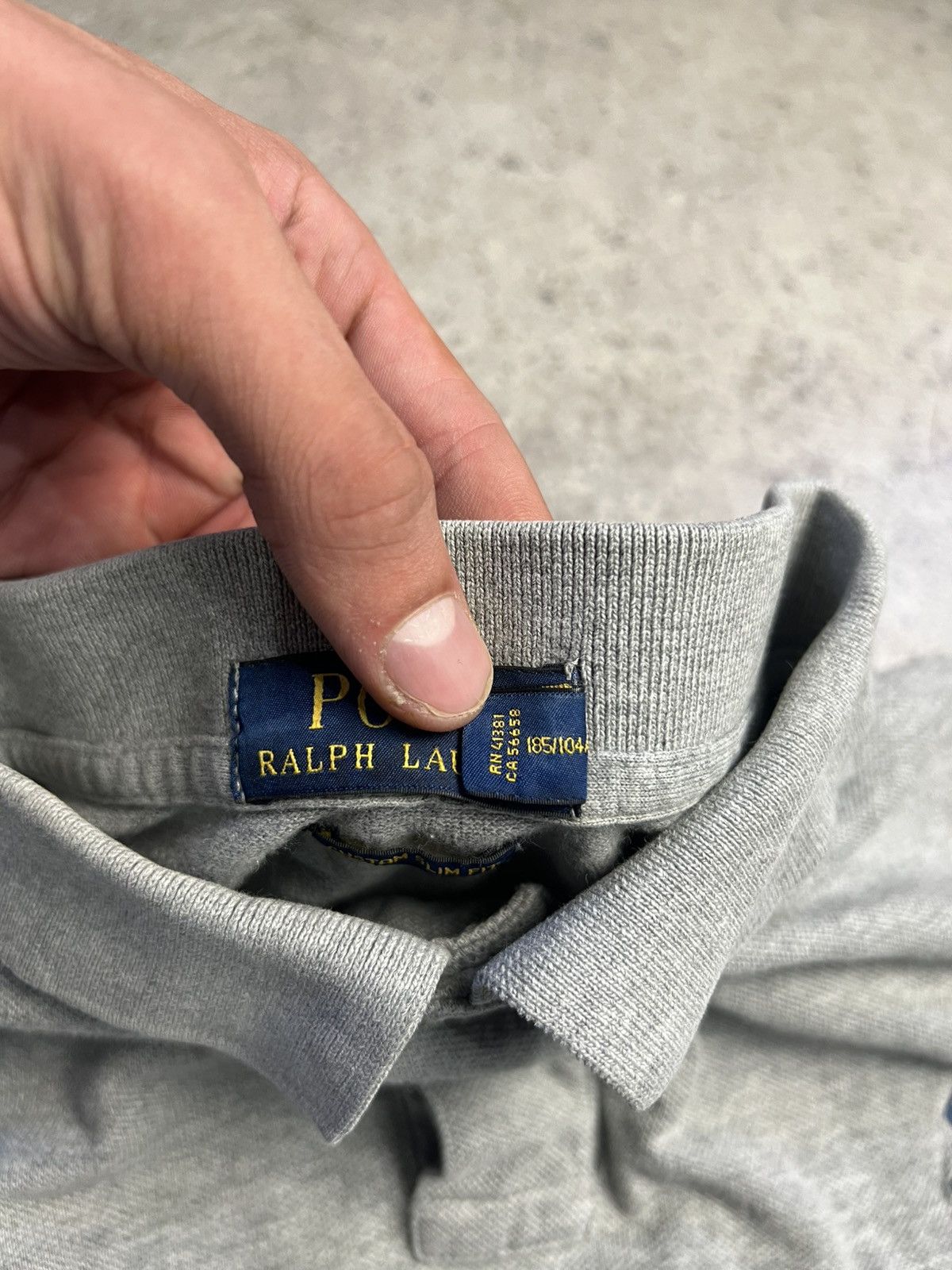 Polo Ralph Lauren Vintage Polo Ralph Lauren Black Polo Number 3 cheef keef Size US XL / EU 56 / 4 - 8 Thumbnail