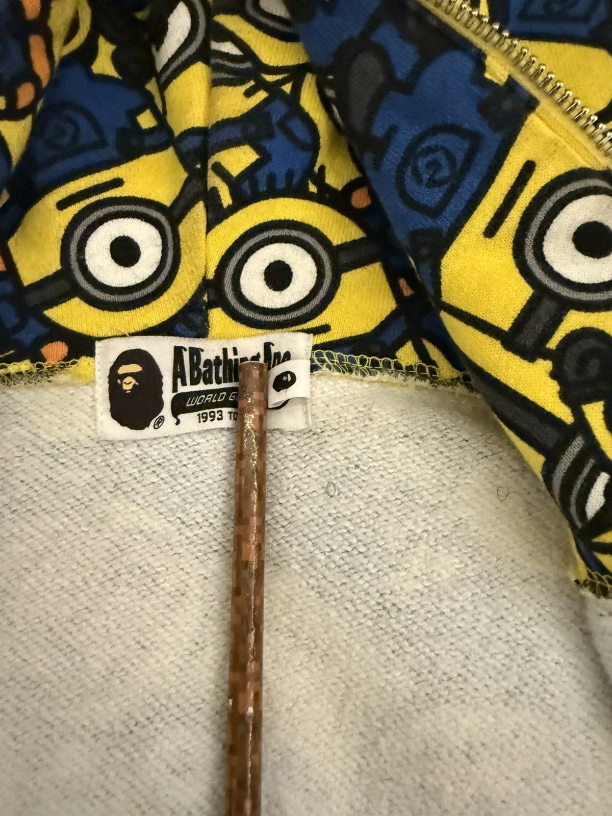 Bape BAPE x MINIONS HOODIE Size US L / EU 52-54 / 3 - 3 Thumbnail