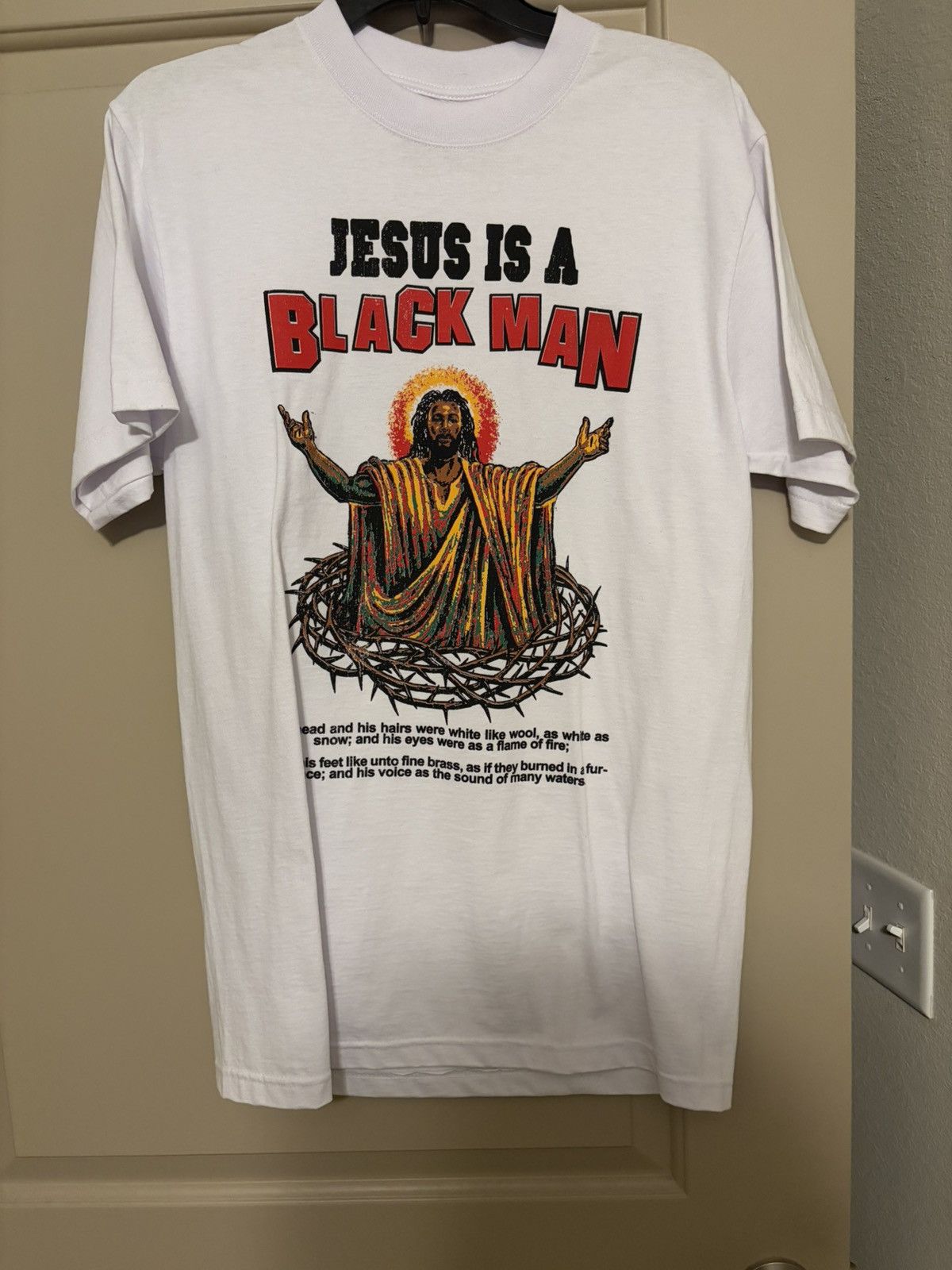 90s JESUS IS A BLACK MAN Tシャツ RAP TEES Jesus Is A Black Man | Grailed