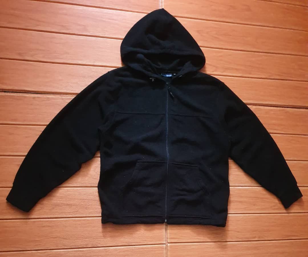 Japanese Brand Dogcigar black colour Japanese hoodie fleece sweater Size US M / EU 48-50 / 2 - 4 Thumbnail