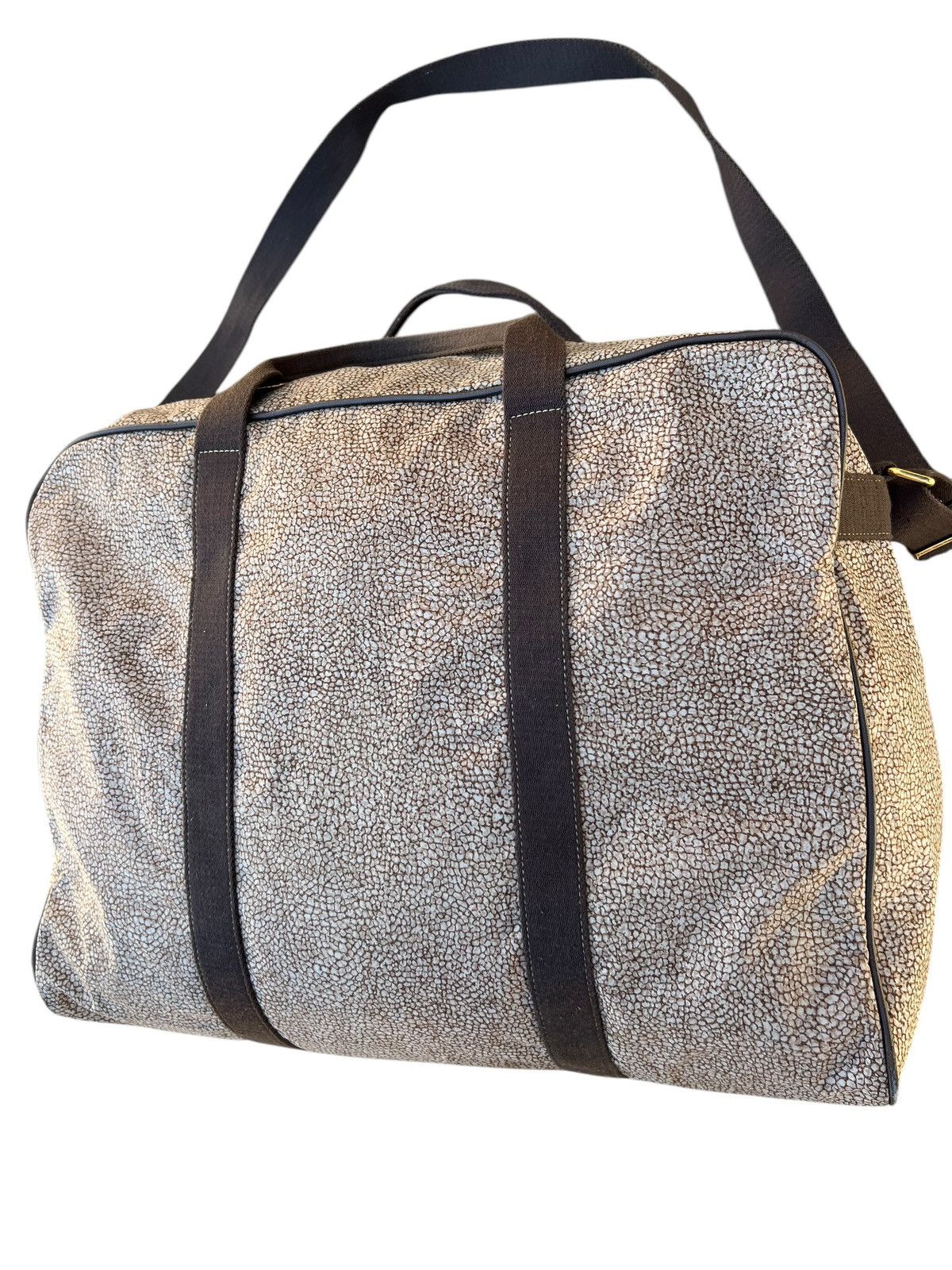 Vintage Vintage Borbonese Redwall 2 Way Travel Bag Size ONE SIZE - 8 Thumbnail