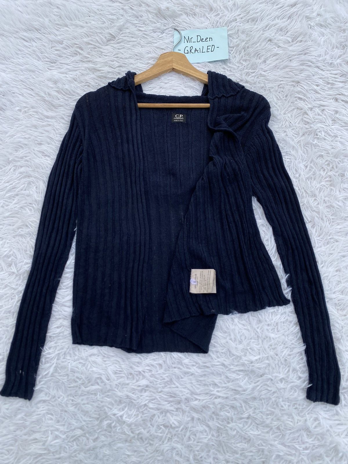 C.P. Company Rare Vintage C.P Company Women Cardigan Hoodie Size S / US 4 / IT 40 - 8 Thumbnail