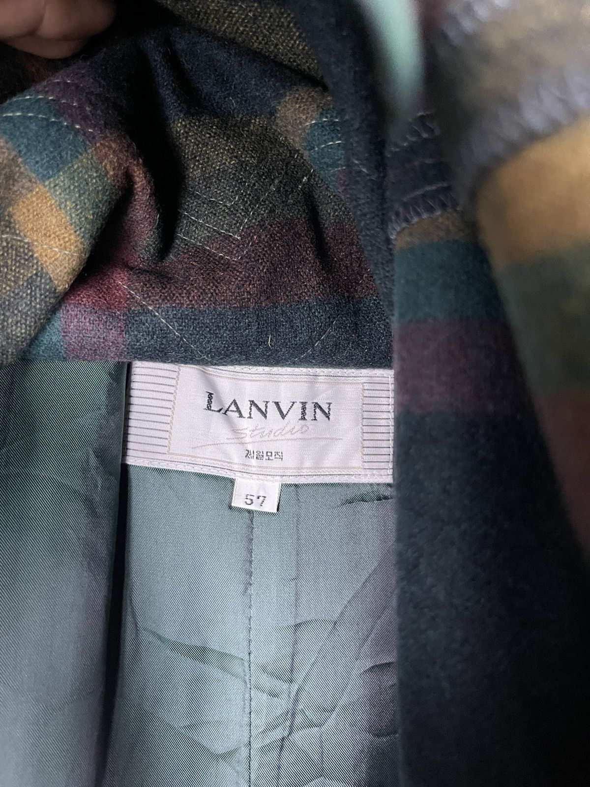 Lanvin VINTAGE LANVIN STUDIO Double Breast Trench Coat Size US L / EU 52-54 / 3 - 13 Thumbnail