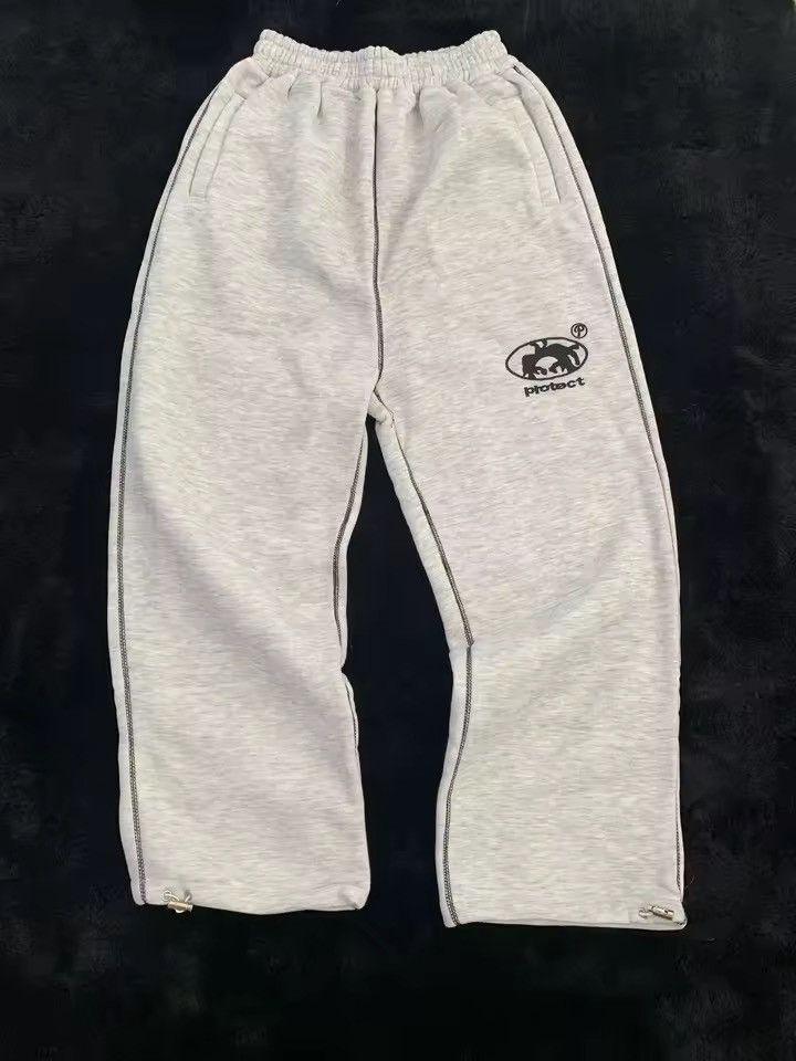 Japanese Brand Grey Baggy Sweatpants Size US 32 / EU 48 - 2 Thumbnail