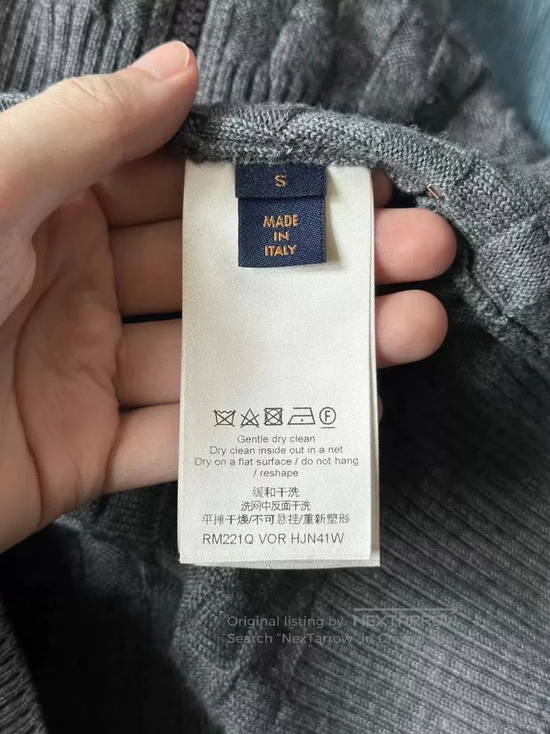 Louis Vuitton louis vuitton gray knit zip jacket. Size US S / EU 44-46 / 1 - 4 Thumbnail