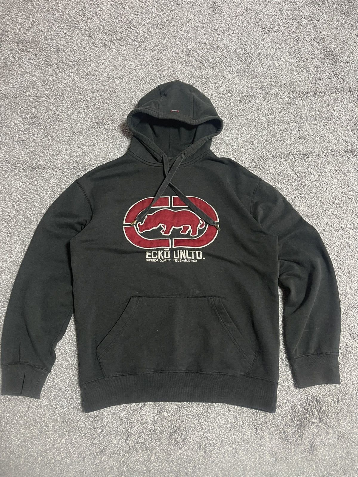 Ecko Unltd. × Rap Tees × Vintage ECKO UNLTD VINTAGE BIG LOGO HOODIE SIZE S Size US S / EU 44-46 / 1 - 1 Thumbnail