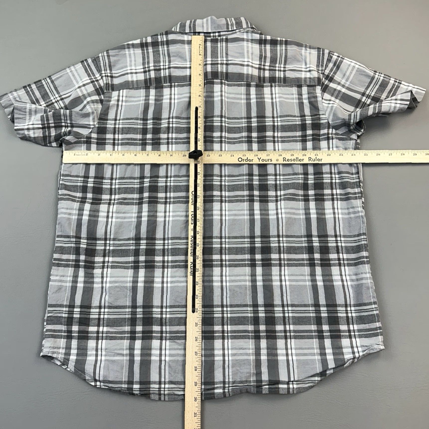 Vintage Columbia Shirt Mens XL Gray Plaid Short Sleeve Hiking Outdoor Rapid Rivers II Size US XL / EU 56 / 4 - 7 Thumbnail