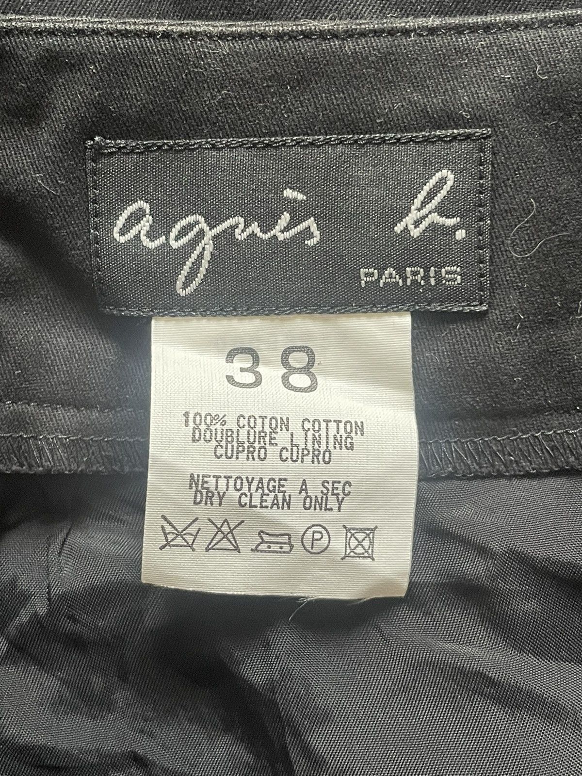 agnes b. Agnes B. plain Mini Skirt Size 26" / US 2 / IT 38 - 4 Thumbnail
