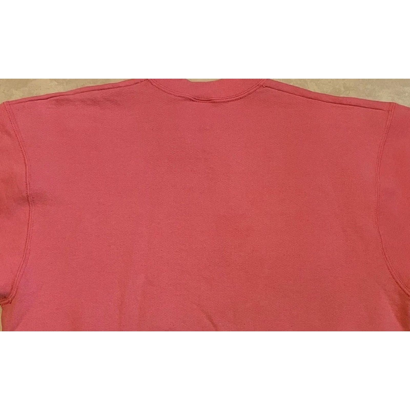 Vintage VINTAGE 90s Stressed Out Faded Sweatshirt M USA Funny Saying Sarcasm Joke Grunge 80s Hoodie Pink M Mens Skate Shirt Size US M / EU 48-50 / 2 - 7 Thumbnail