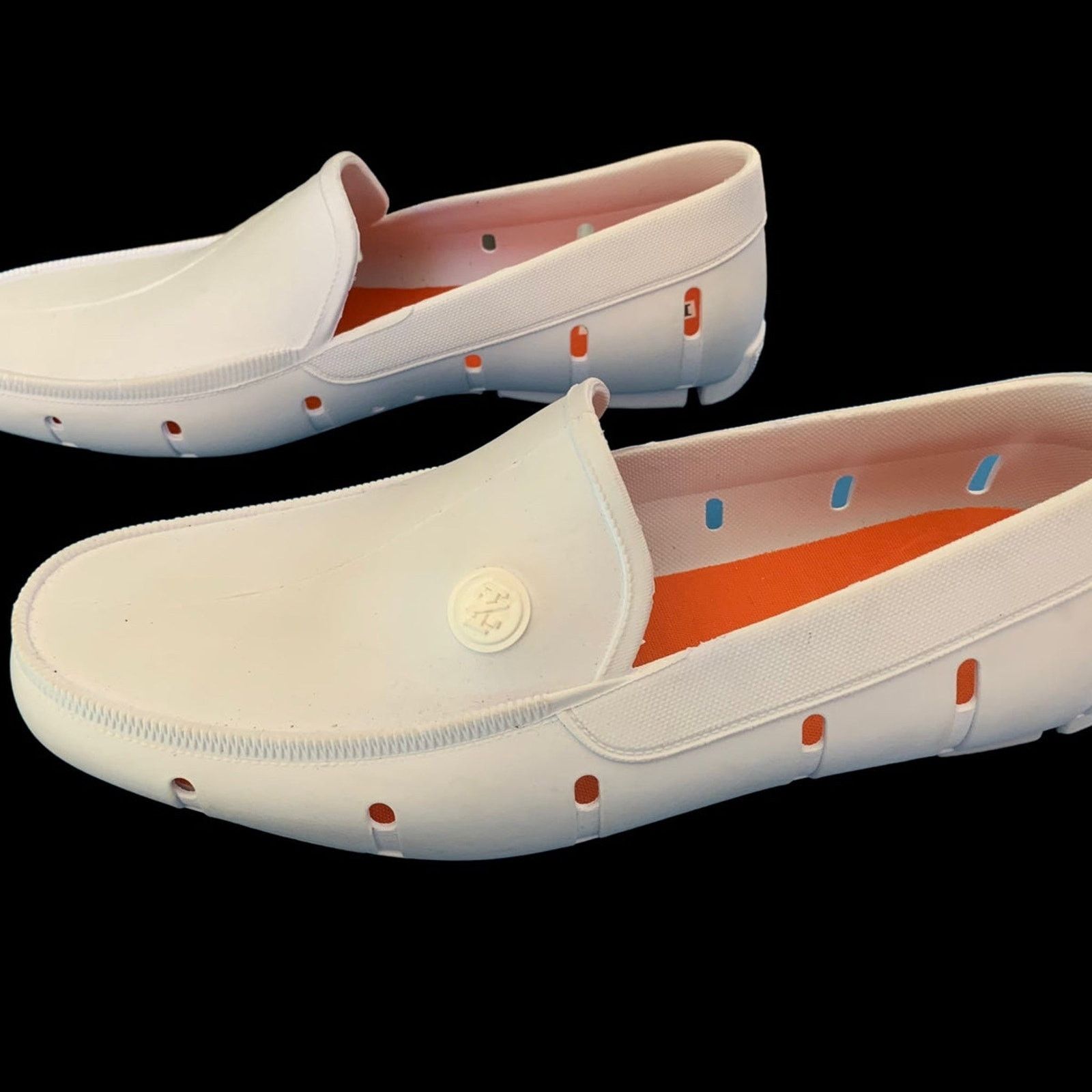 Izod IZOD Men's ize 8 Slip On Loafers Rubber White Lightweight Size US 8 / EU 41 - 4 Thumbnail