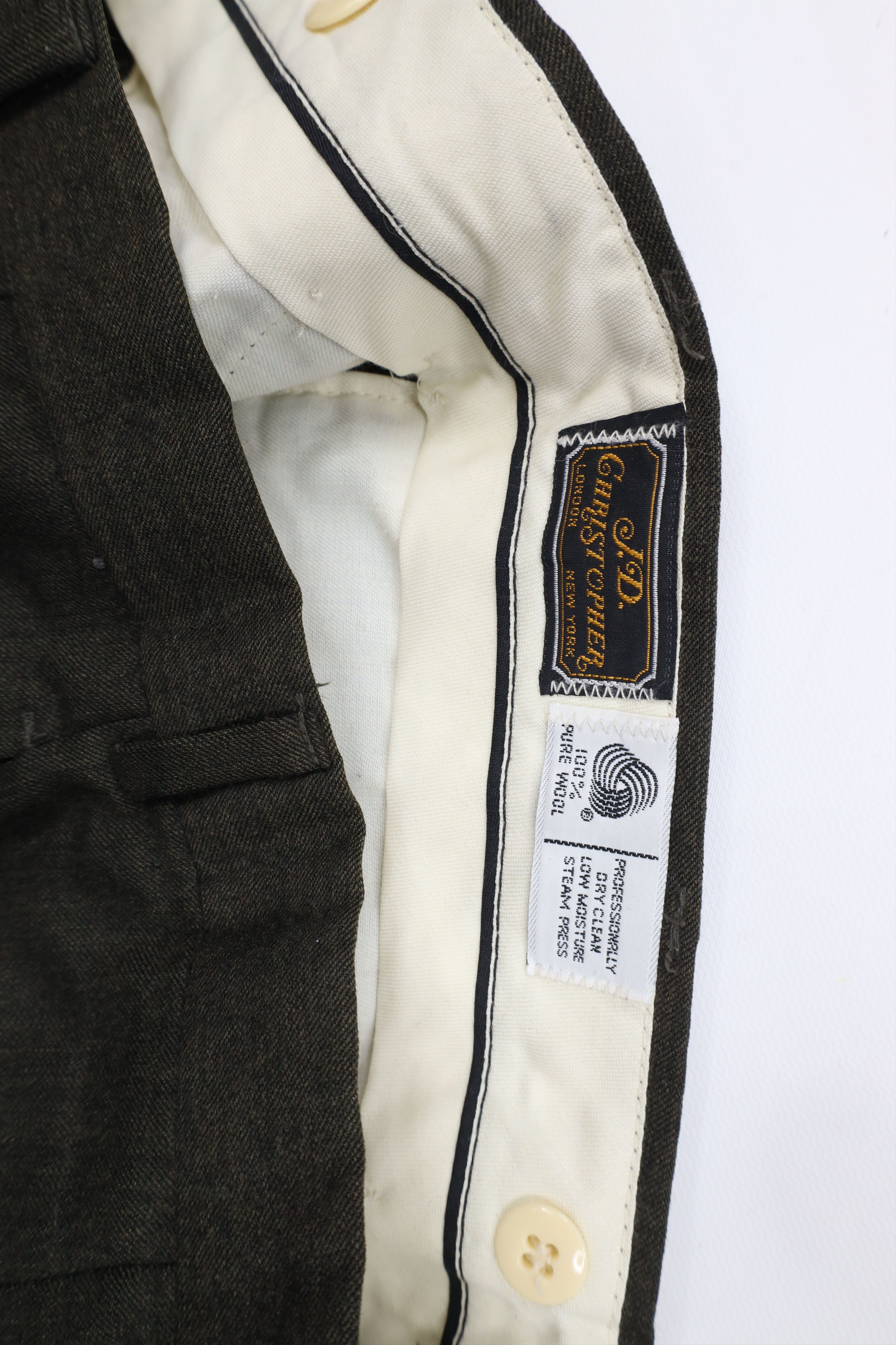 Vintage Vintage 90s Streetwear Wide Leg Chino Pants Trousers Green Size US 32 / EU 48 - 8 Thumbnail