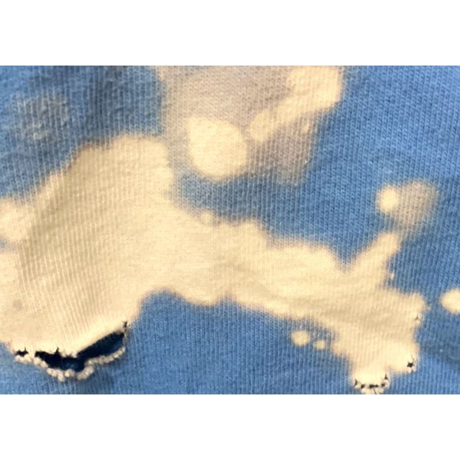 Jordan Brand VINTAGE Air Jordan Jumpman Acid Wash Distressed Blue T Shirt Adult XL USA Size US XL / EU 56 / 4 - 6 Thumbnail