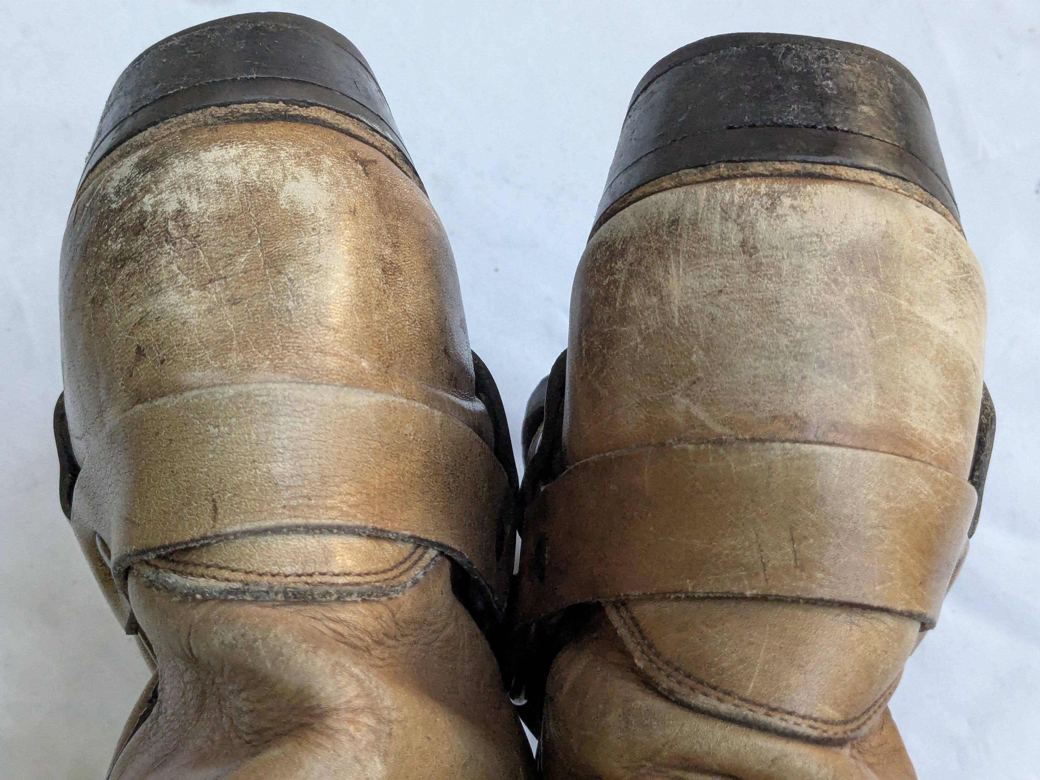 Frye Frye Harness Boots Brown Leather 8 Motorcycle Biker Size US 8 / EU 41 - 10 Thumbnail