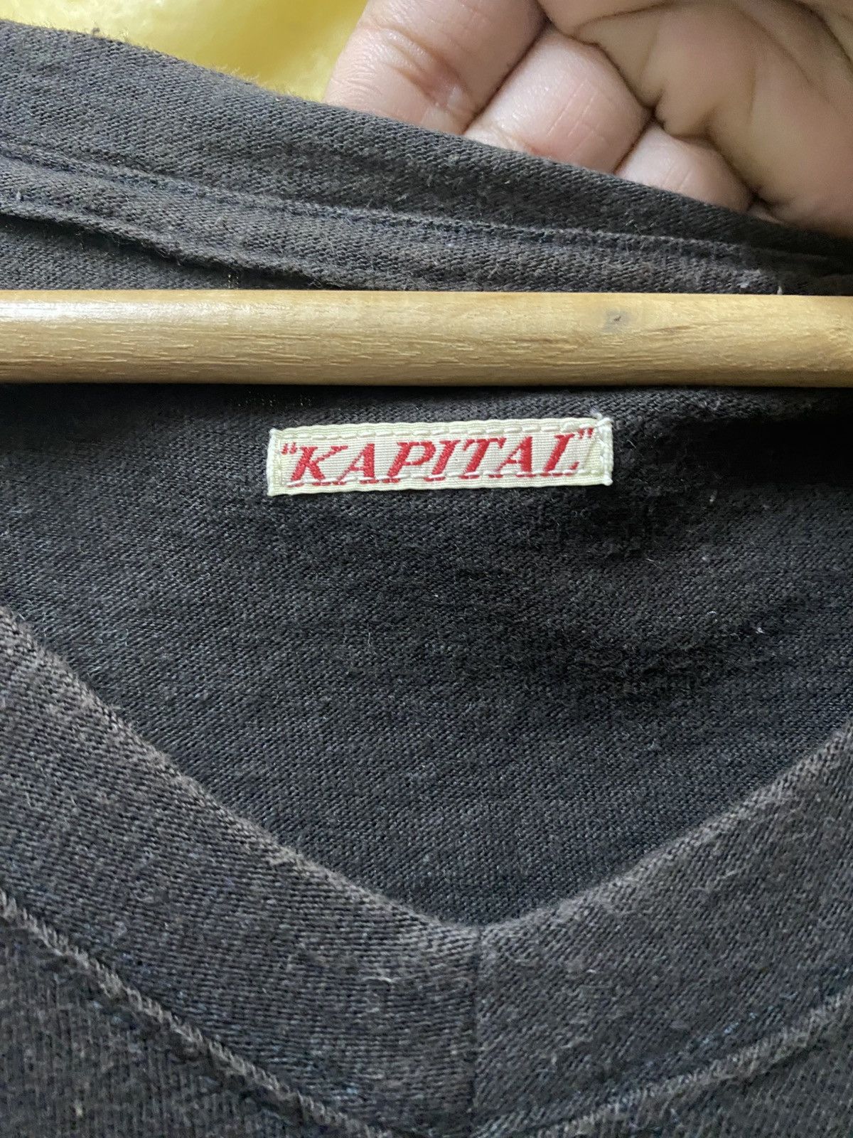 Kapital Kapital Farmy Tshirt V neck Size US M / EU 48-50 / 2 - 5 Thumbnail