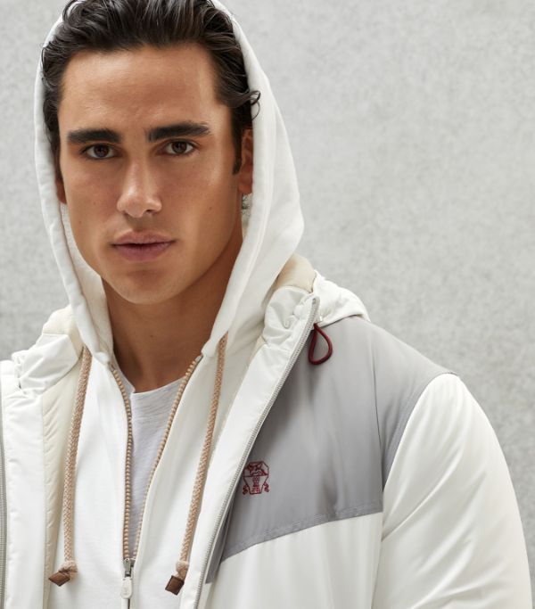 Brunello Cucinelli Jacket in Open White Size US XS / EU 42 / 0 - 5 Thumbnail