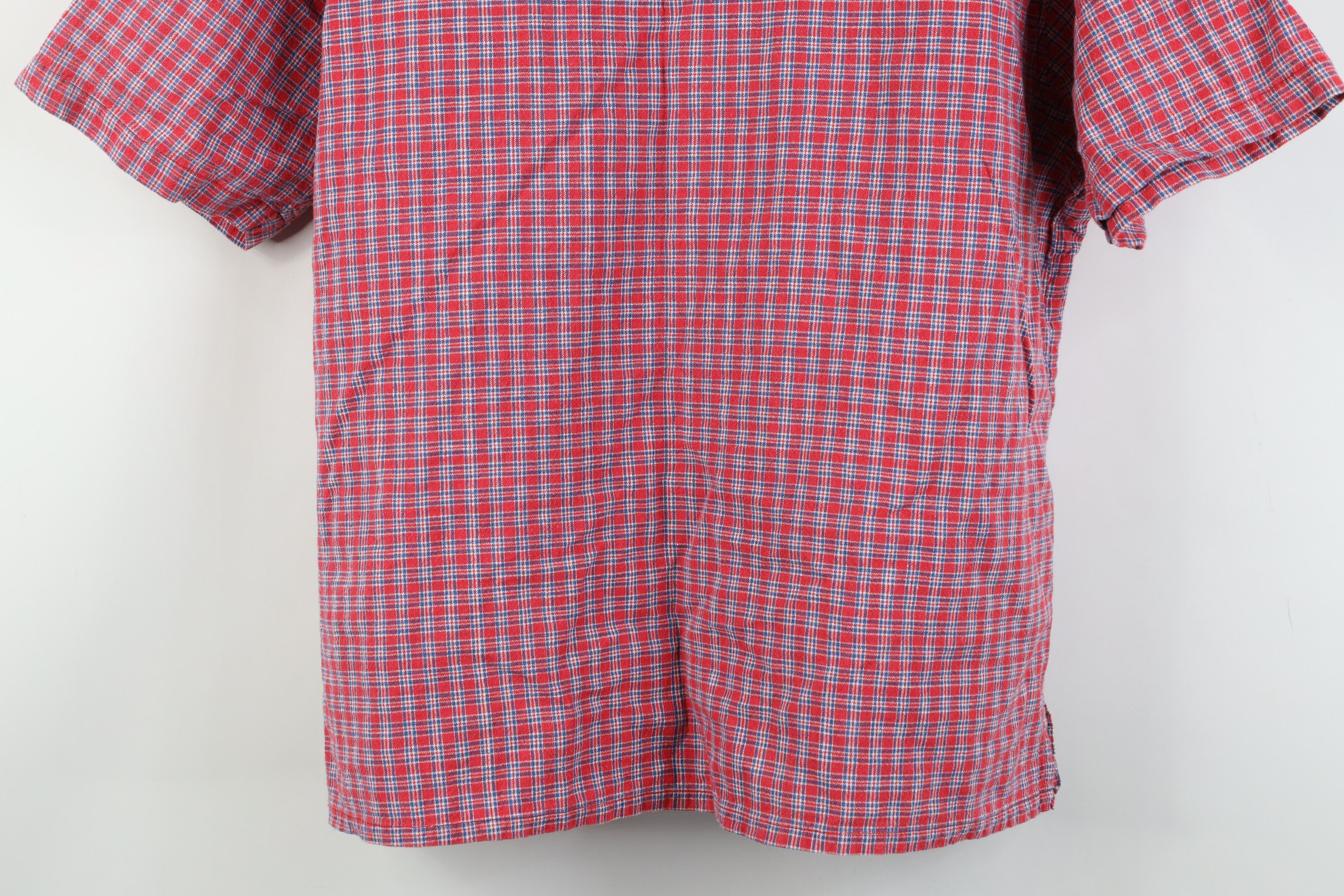 Vintage Vintage 90s Streetwear Short Sleeve Collared Button Shirt Size XXL / US 16-18 / IT 52-54 - 12 Thumbnail