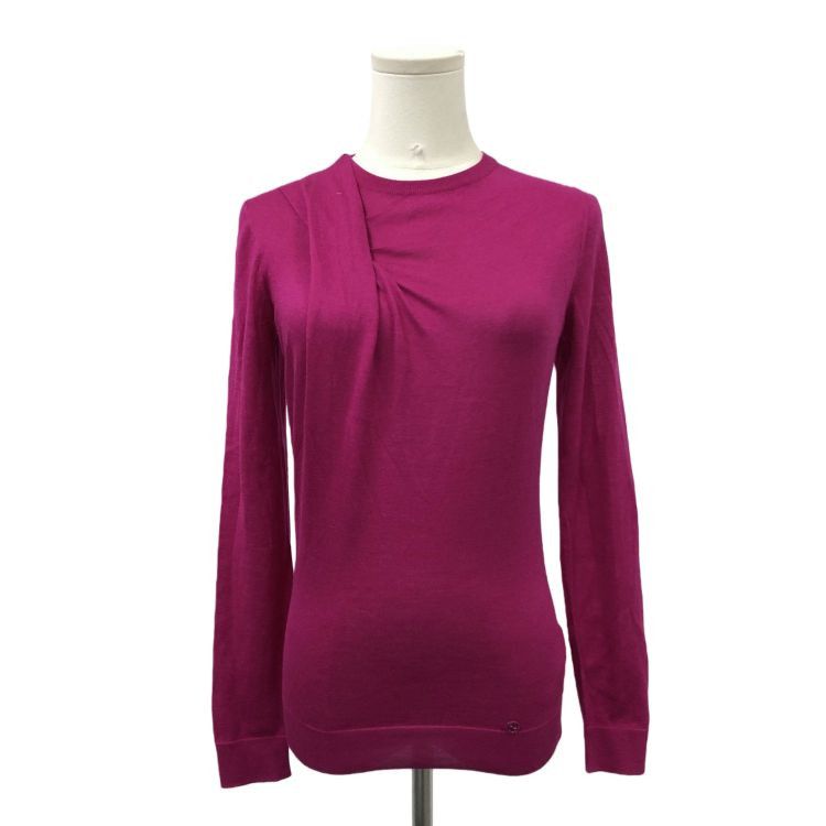 Gucci Gucci Fuchsia Knit Sweater Size S Size S / US 4 / IT 40 - 1 Thumbnail
