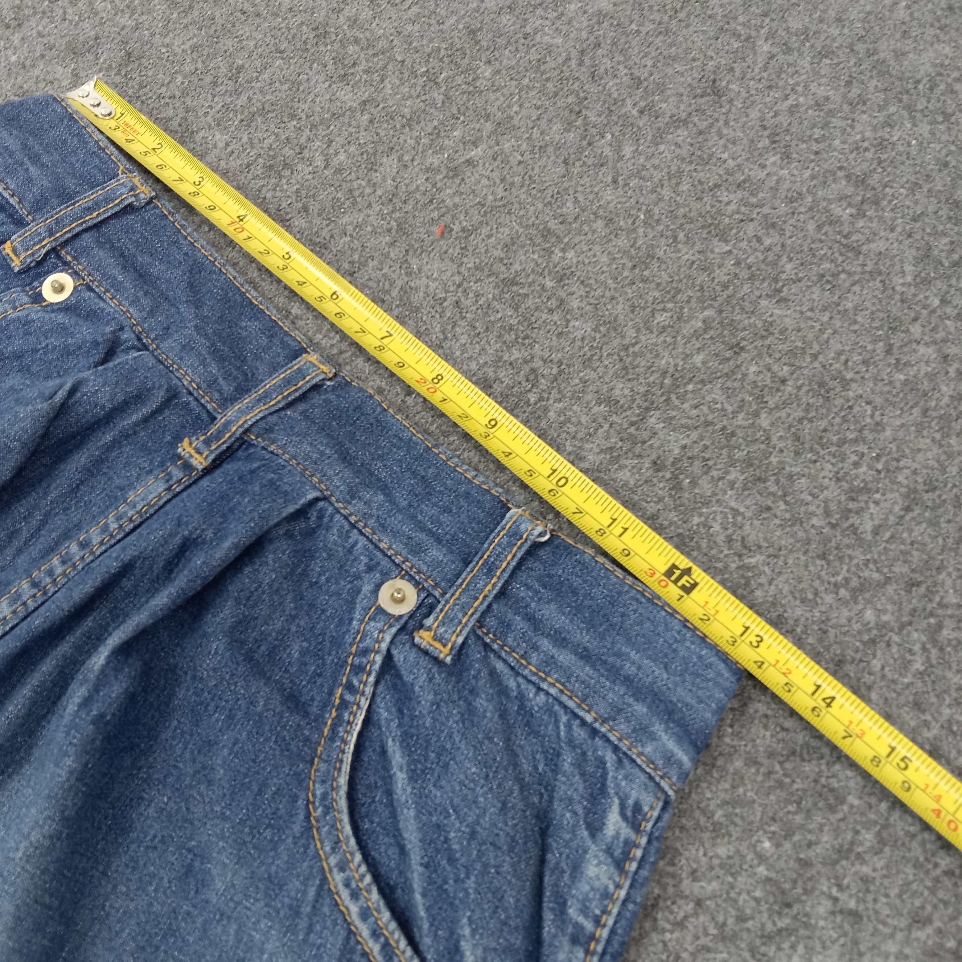 mercibeaucoup Mercibeaucoup by Issey Miyake Rare Denim Pants C265N15 Size US 27 - 11 Thumbnail