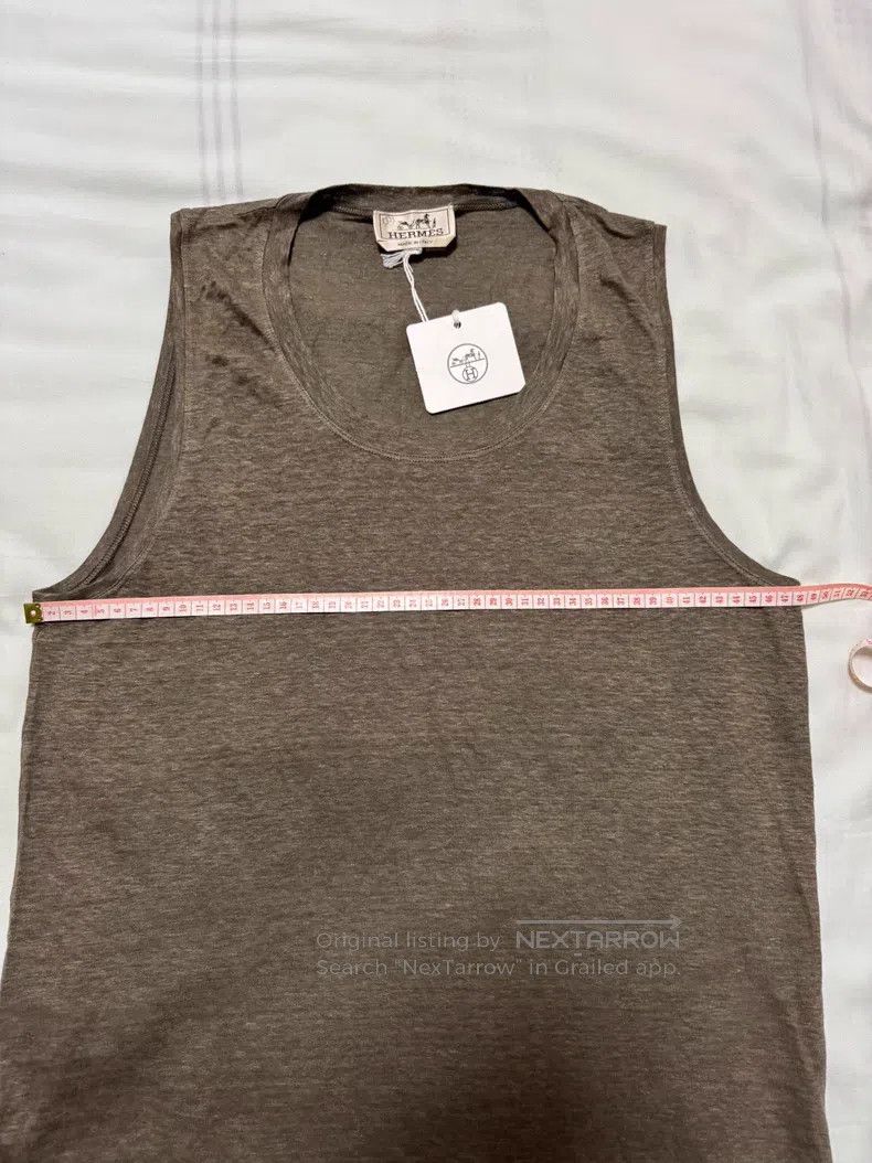 Hermes Hermes Linen vest, 100% linen Size US S / EU 44-46 / 1 - 3 Thumbnail