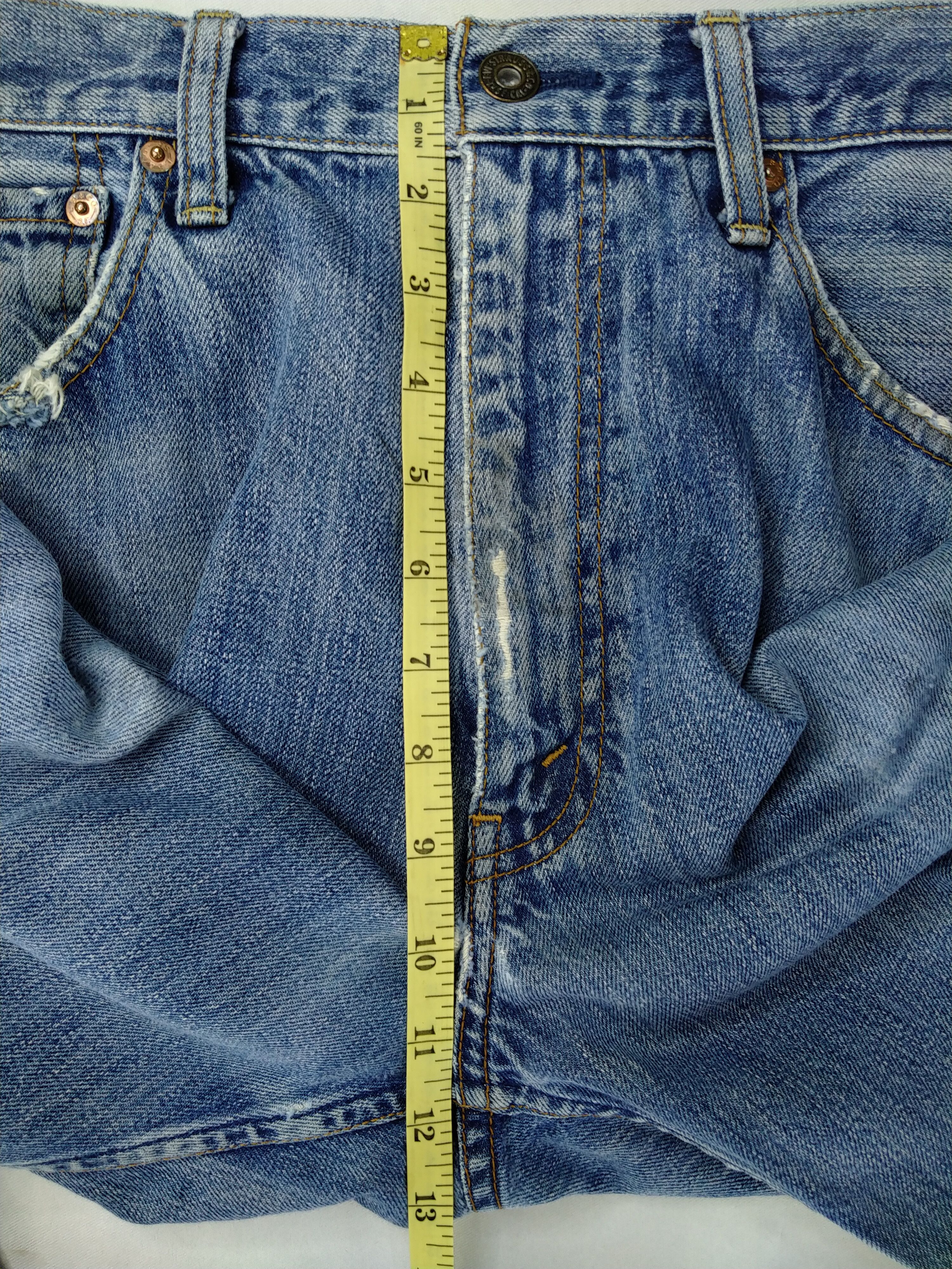 Levi's Distressed Ripped Vintage Levi's 503 Denim 32x29 -JN210 Size US 32 / EU 48 - 6 Thumbnail