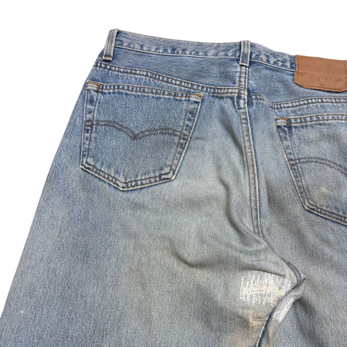 Levi's Vintage Levis 501 Distressed Jeans Grunge Size US 34 / EU 50 - 12 Thumbnail