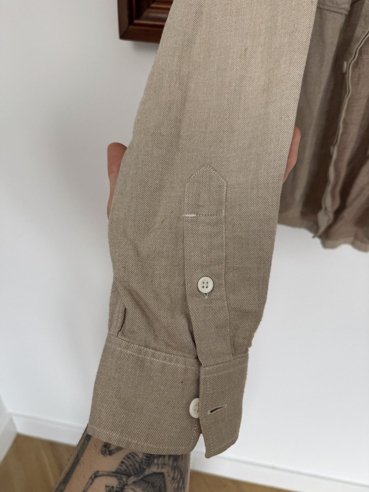 Acne Studios AW17 Acne Studios Denver Melt Button Up Shirt Designer Size US M / EU 48-50 / 2 - 9 Thumbnail