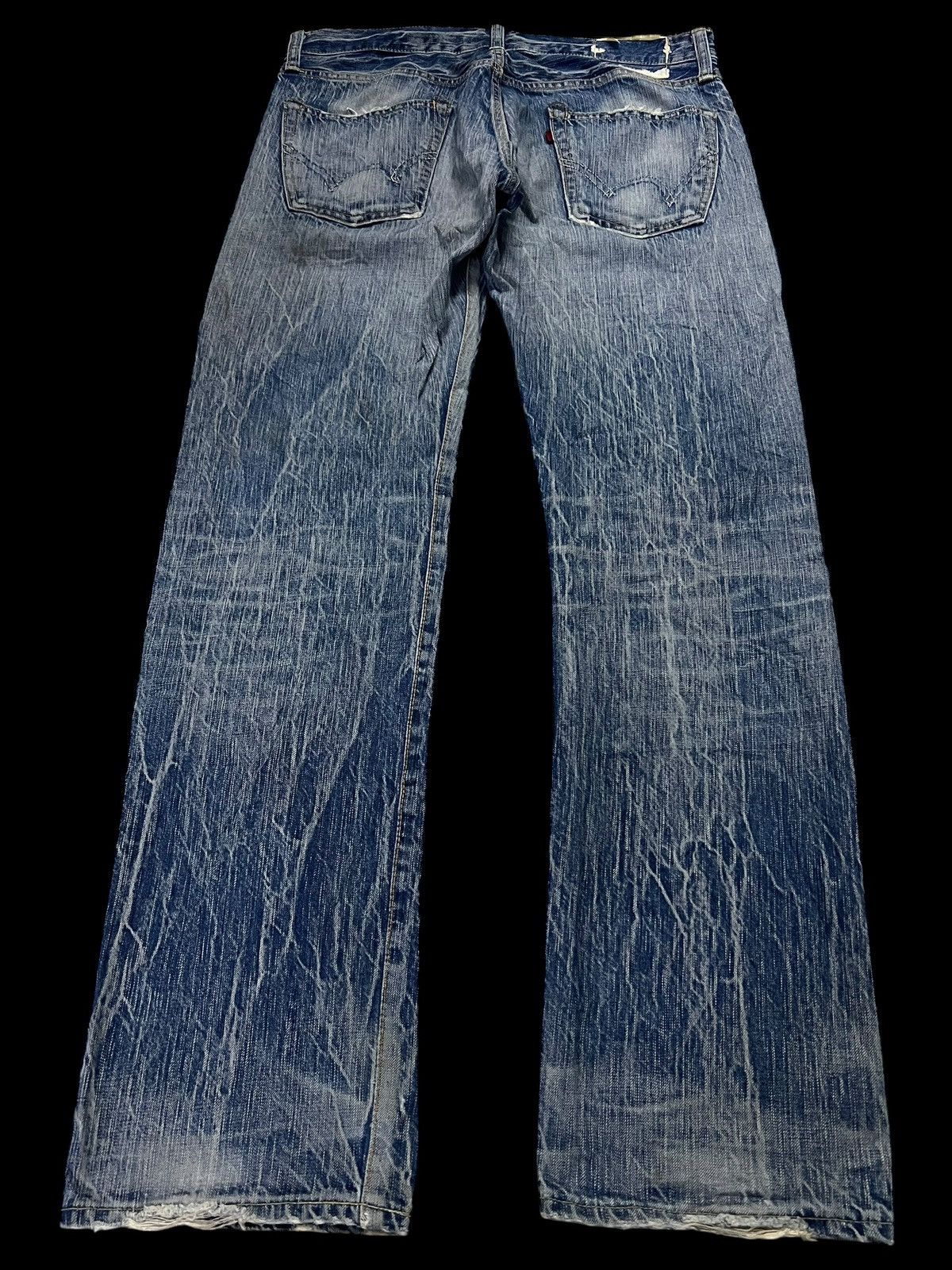 Japanese Brand 💥Rare💥Edwin 503 Honeycomb Faded Jean Very Rare Size US 34 / EU 50 - 2 Thumbnail