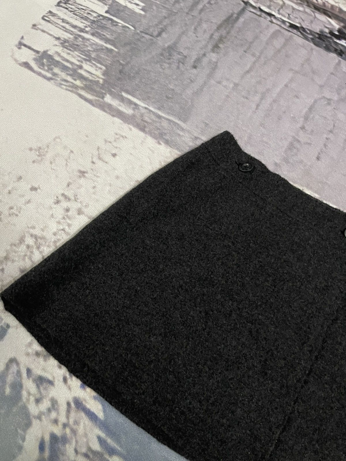 Burberry × Japanese Brand × Vintage 90s BURBERRYS BLUE LABEL WOOL MINI SKIRT Size 22" - 5 Thumbnail