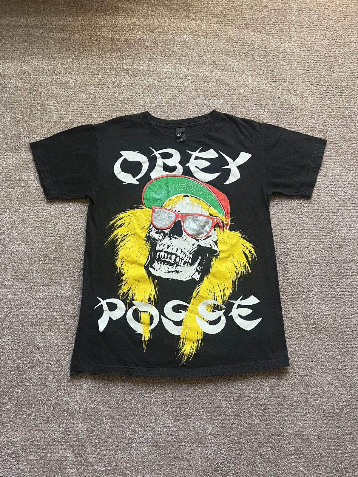 Obey VTG 00’s / Y2K Obey Posse Black Tee Size US S / EU 44-46 / 1 - 1 Thumbnail