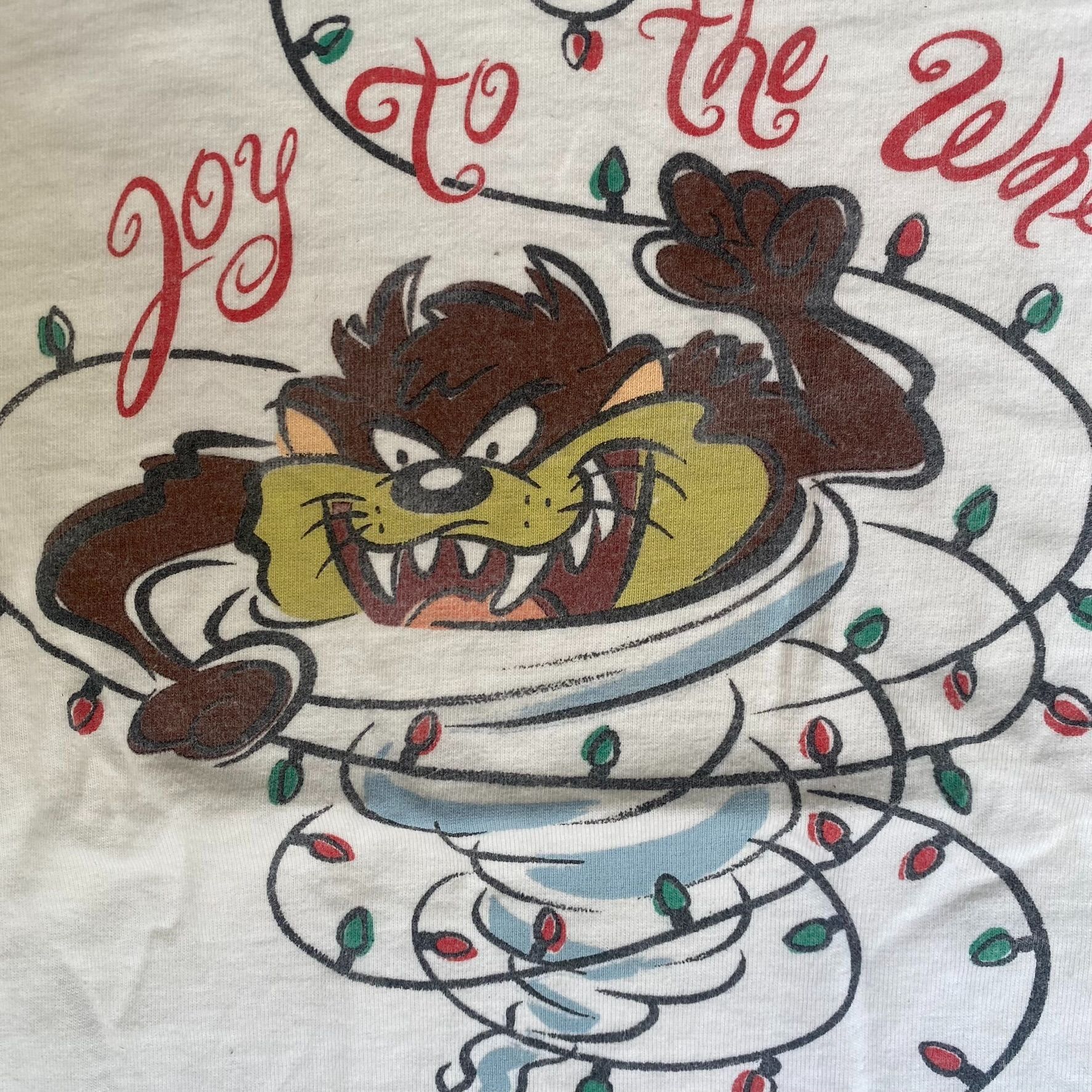 Vintage Taz Christmas shirt store