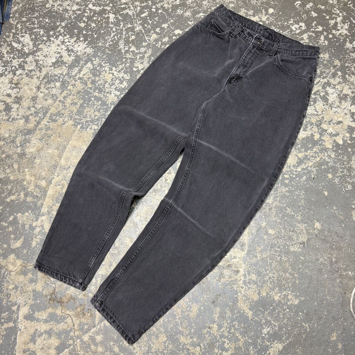 Levi's Vintage Levi’s 560 Baggy Fit Black Orange Tab Denim Jeans Size US 30 / EU 46 - 5 Thumbnail