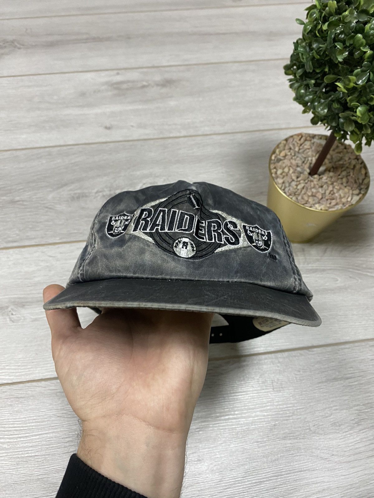 NFL Raiders vintage made in Korea vintage 1990 cap Size ONE SIZE - 4 Thumbnail