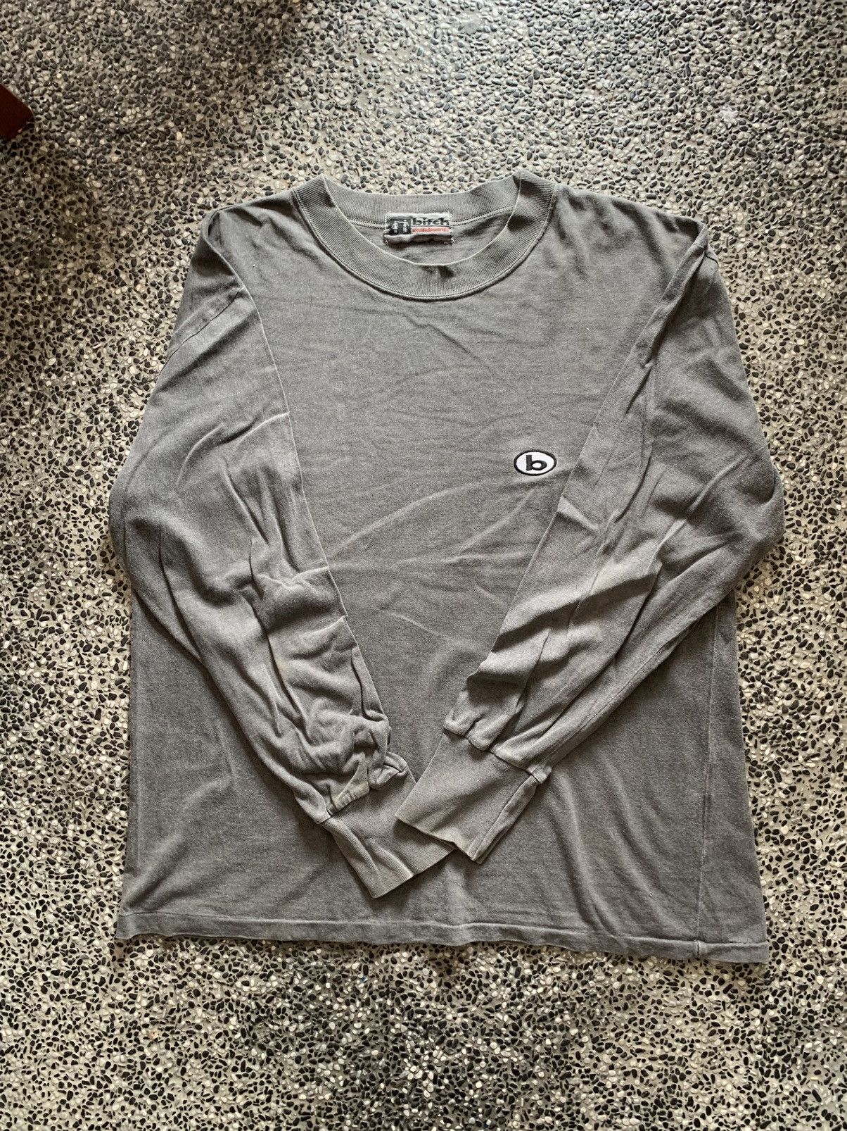 Vintage Vintage 90s Bitch Skateboards Long Sleeve T shirt Size US M / EU 48-50 / 2 - 10 Thumbnail