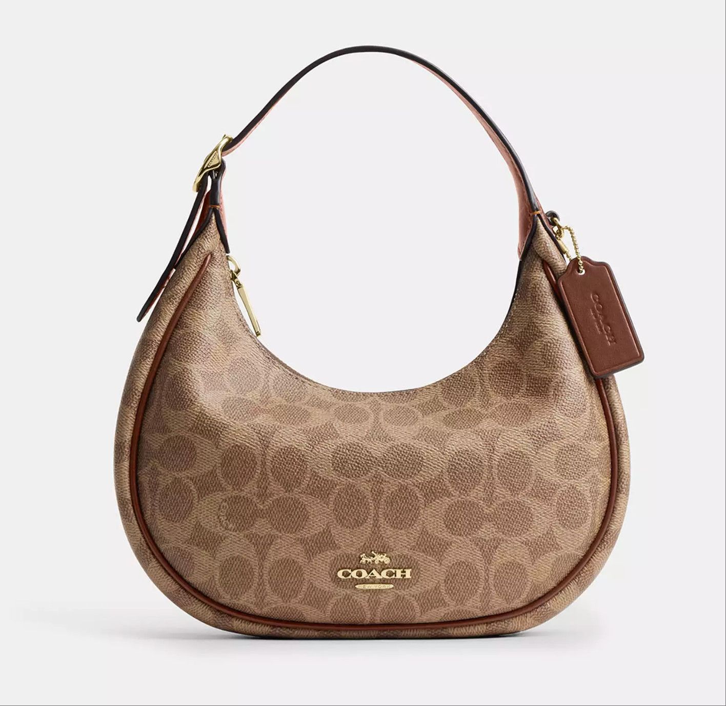 Coach Emily Shoulder Bag In Signature Canvas CDX17 Size ONE SIZE - 5 Thumbnail