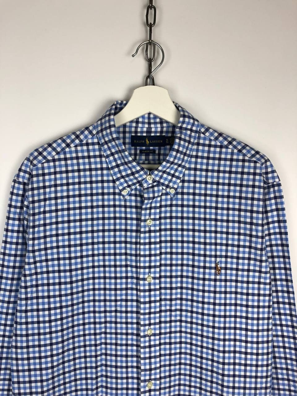 Polo Ralph Lauren Polo Ralph Lauren Check Shirt Classic Fit Thick Cotton XL Size US XL / EU 56 / 4 - 2 Thumbnail