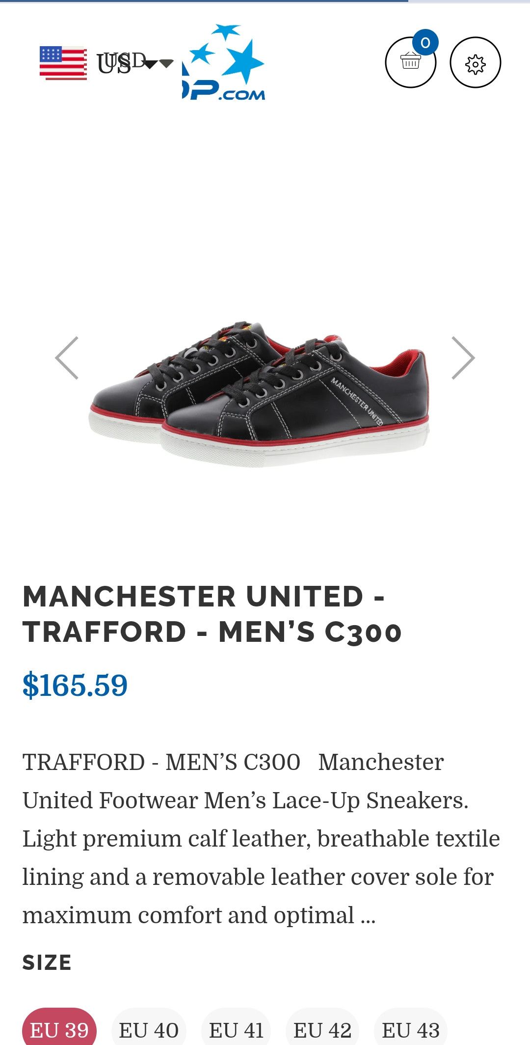 Other Manchester United - Trafford - MEN’S C300 Size US 12 / EU 45 - 13 Thumbnail
