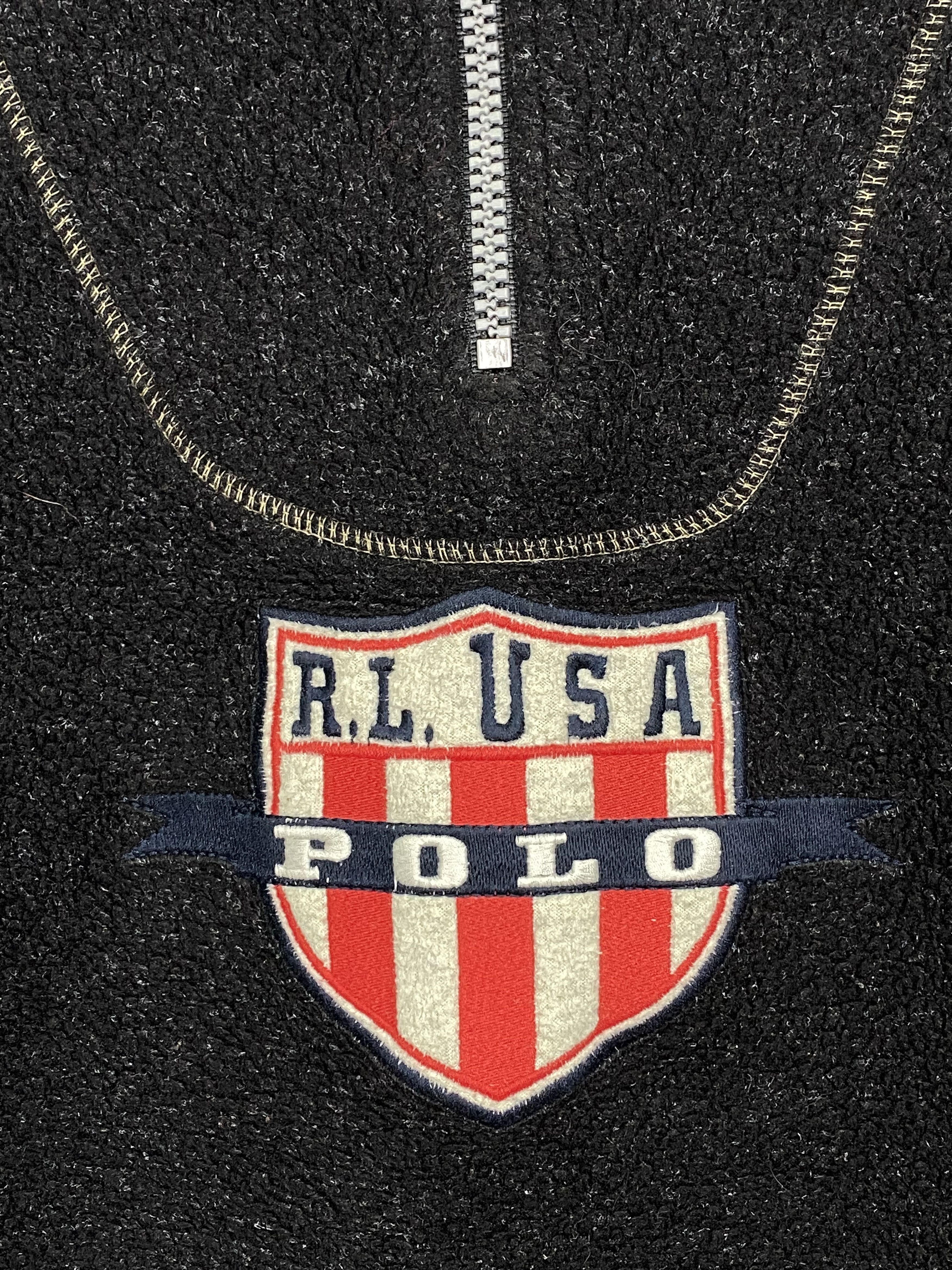 Polo Ralph Lauren Vintage 90s RALPH LAUREN Polo Sport Logo Fleece Size US M / EU 48-50 / 2 - 4 Thumbnail