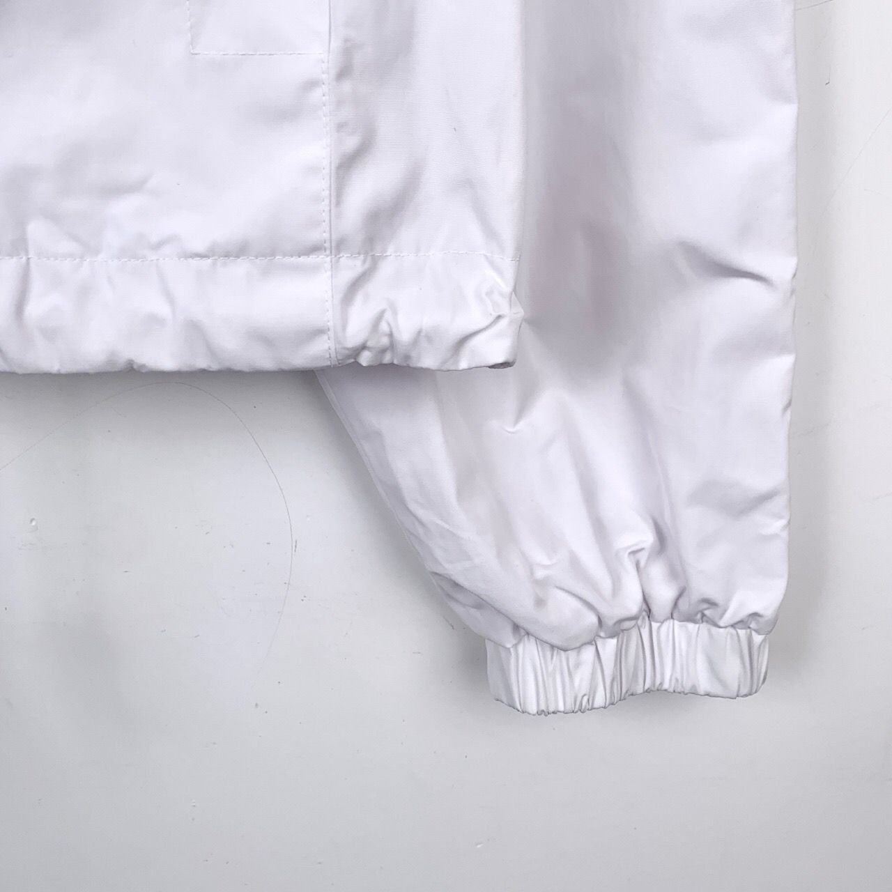 Burberry [Burberry] Logo Lettering White Hooded Zip-Up Jacket 36 Size XS / US 0-2 / IT 36-38 - 5 Thumbnail