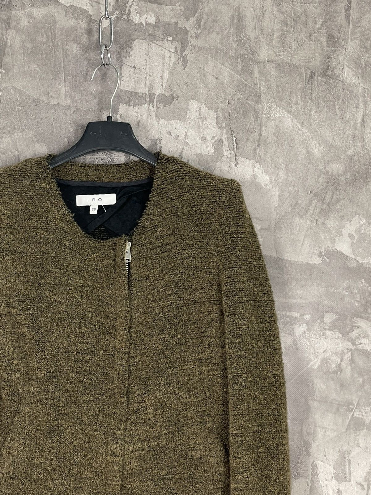 Iro × Japanese Brand Iro Avant Garde Margiela Style Y2K Fur Wool Archive Jacket Size XS / US 0-2 / IT 36-38 - 4 Thumbnail