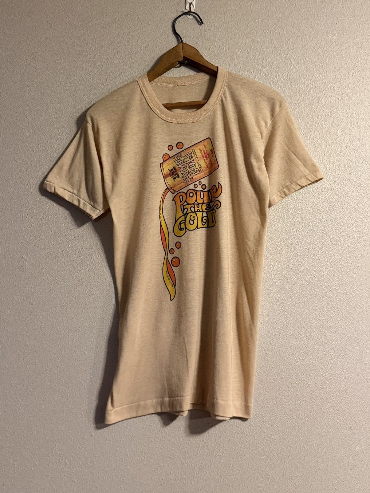 Vintage True VTG 60s 70s olympia light beer t shirt fits medium Size US M / EU 48-50 / 2 - 1 Thumbnail
