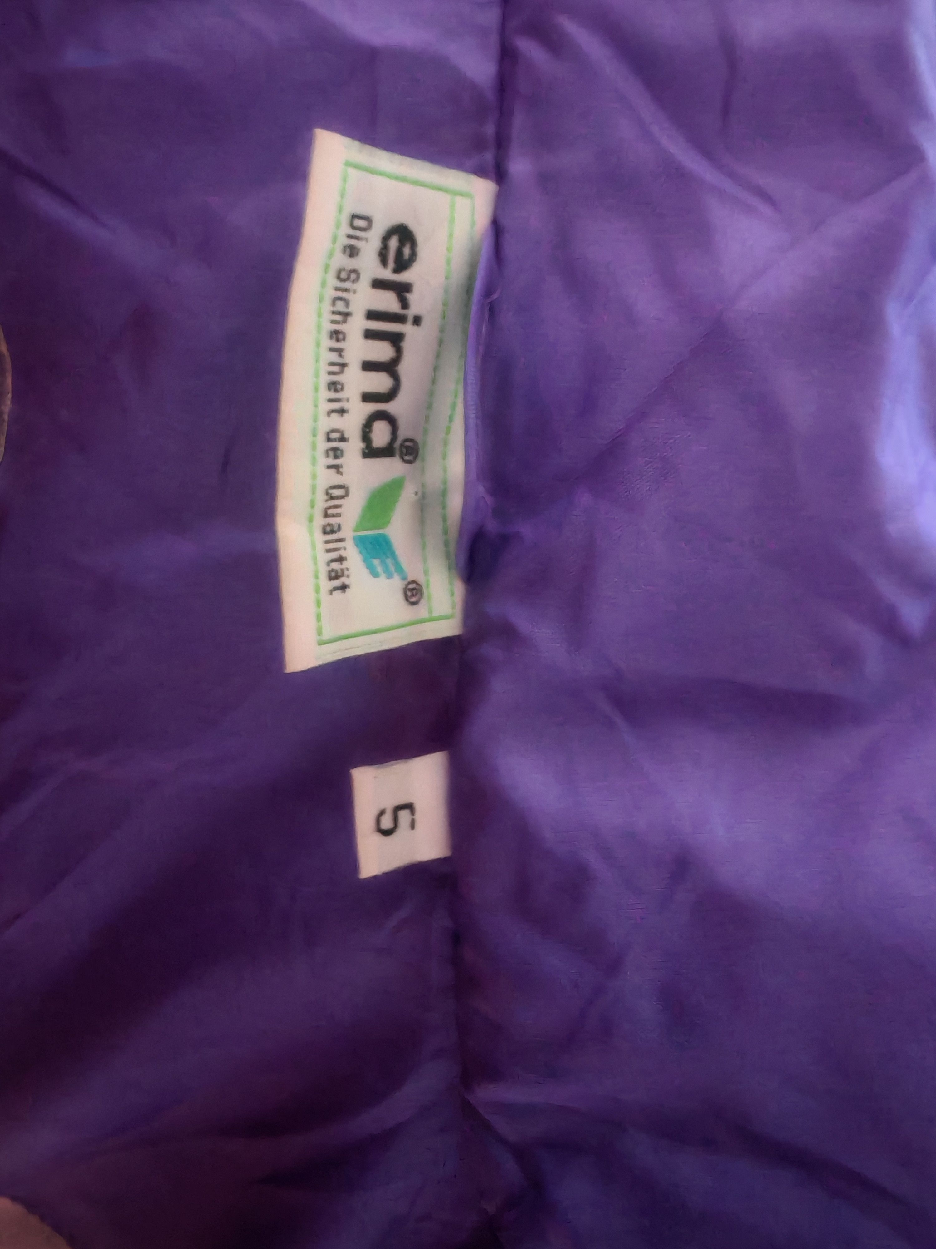 Erima × Vintage Vintage Erima Tracksuit Unisex Jacket Purple Oversize size S Size US S / EU 44-46 / 1 - 4 Thumbnail