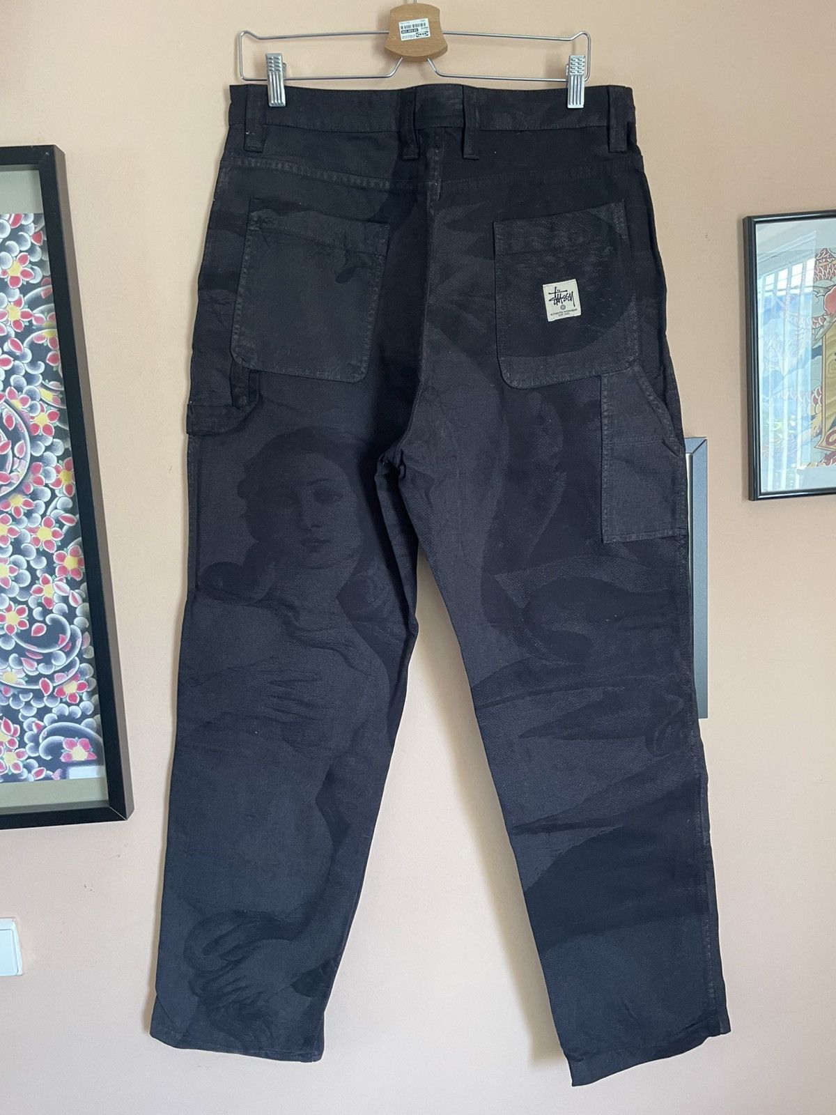 Stussy Stussy Venus double knee fatigue pants Size US 33 - 5 Thumbnail