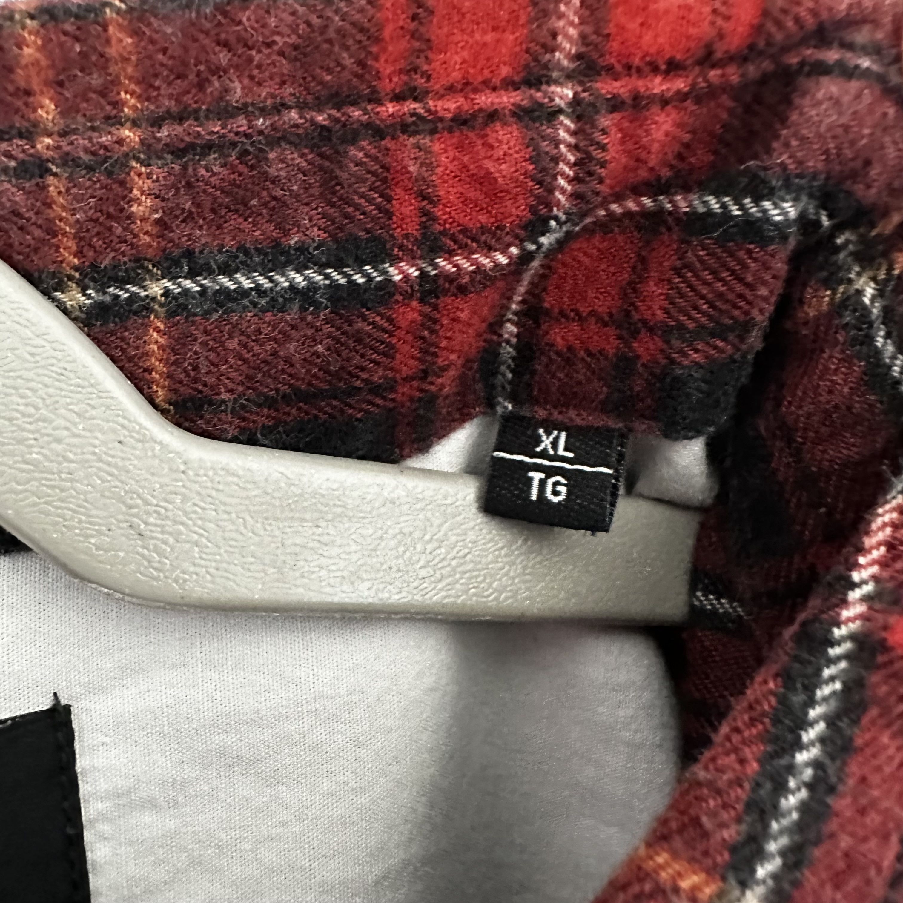 The Kooples The Kooples Flannel Check Buttondown Shirt (Japanese Cloth) Size US XL / EU 56 / 4 - 5 Thumbnail