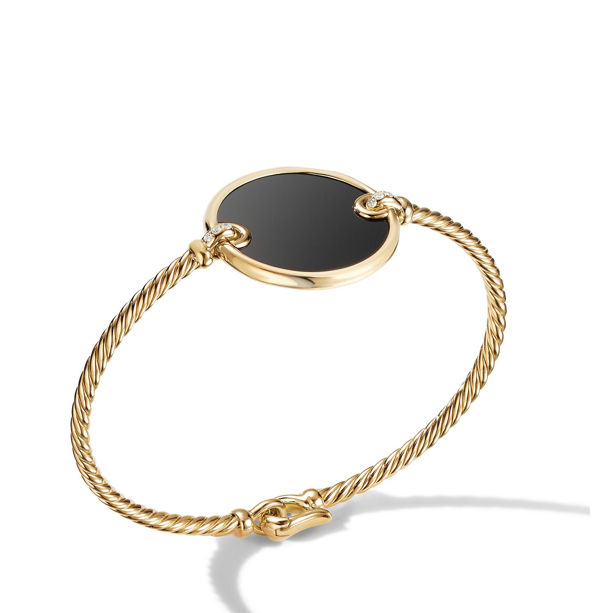David Yurman o1w1db10325 Bracelet in 18K Gold and Diamonds & 22mm Size ONE SIZE - 2 Thumbnail