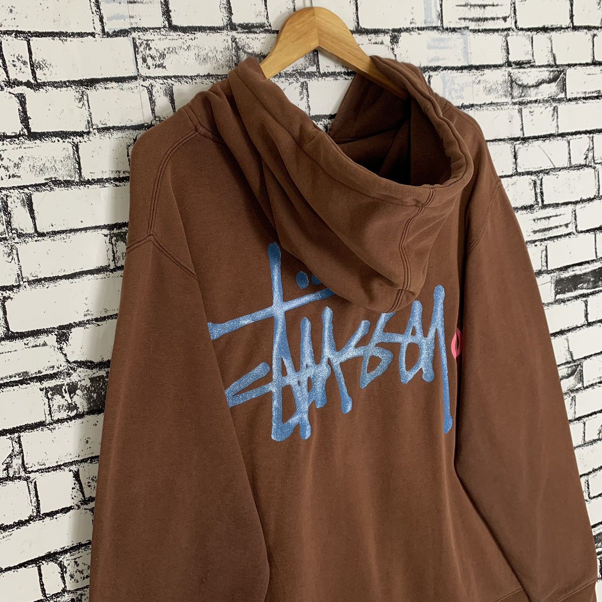 Stussy Stussy Hoodie Faded Distressed Size L / US 10 / IT 46 - 11 Thumbnail