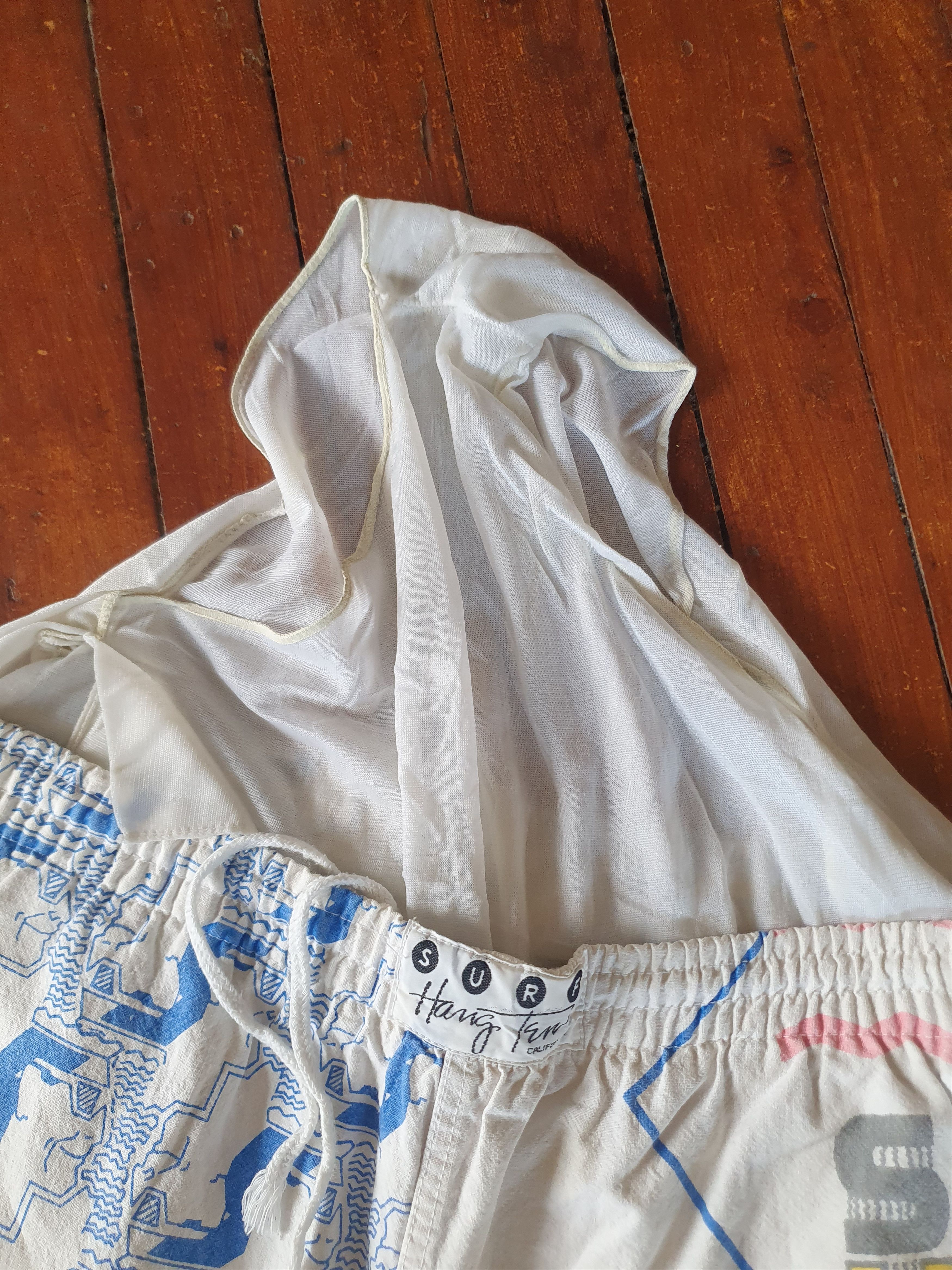 Vintage Surf Hang Ten Vtg Surf Swim Board shorts sz M/ W-39.5CM Size US 32 / EU 48 - 9 Thumbnail