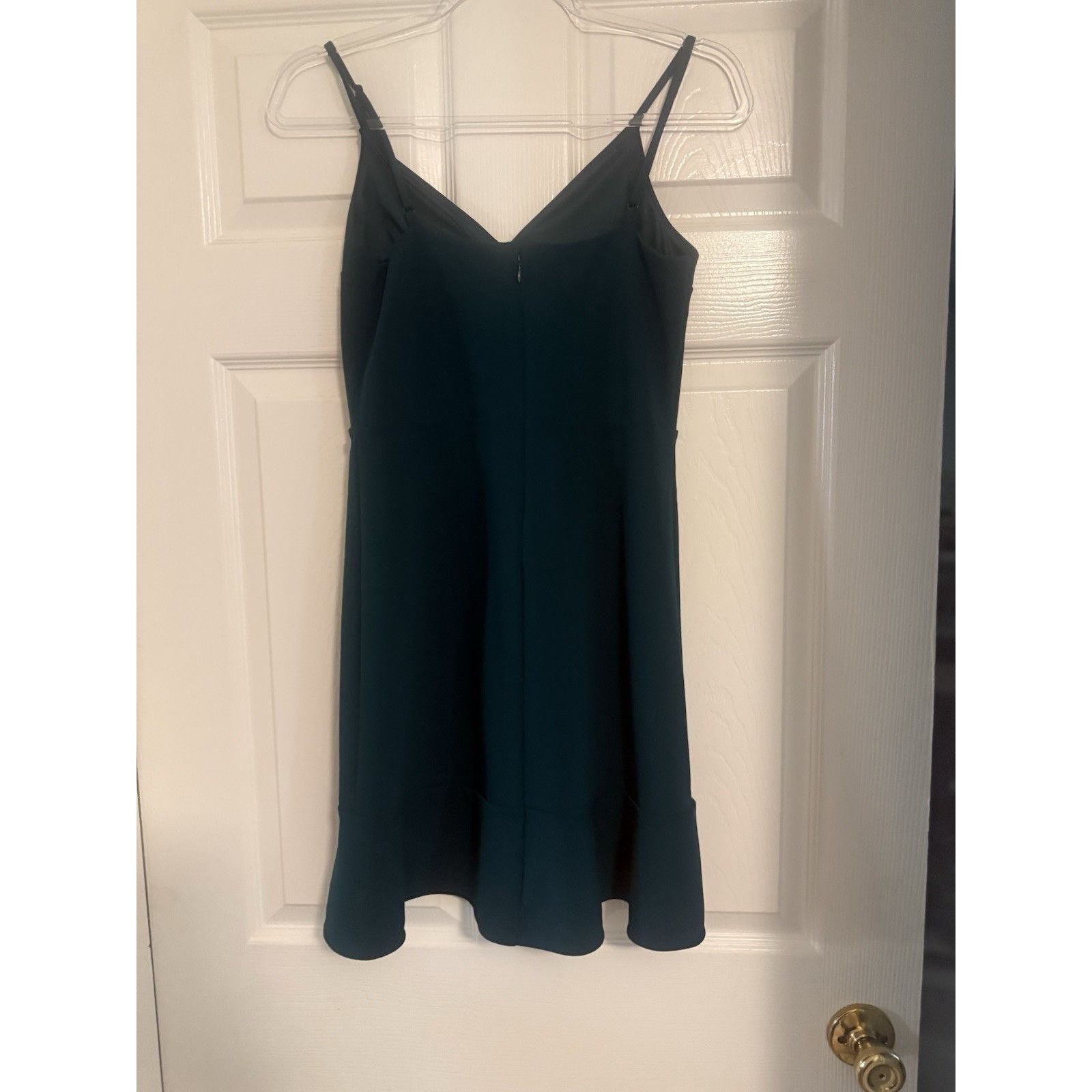 Express NWT Emerald Green Express Spaghetti Strap Dress Size S Y2K Size S / US 4 / IT 40 - 2 Thumbnail